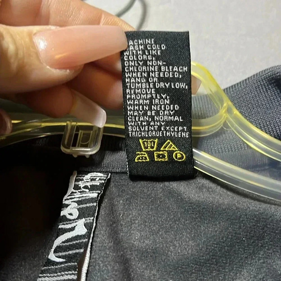 Quiksilver Treat Yourself Jacket Full Zip Gray Red 90's Streetwear Y2K Large SK8 - Picture 10 of 12